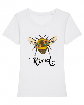 Bee Kind White