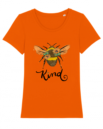 Bee Kind Bright Orange