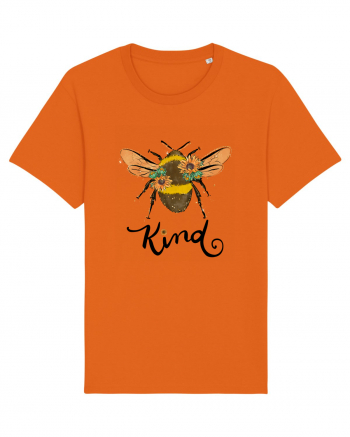 Bee Kind Bright Orange