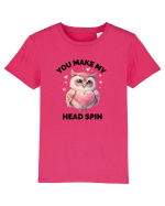 You make my head spin, Bufnita iubitoare roz Tricou mânecă scurtă  Copii Mini Creator