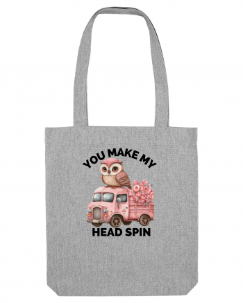 You make my head spin, Bufnita iubitoare roz Heather Grey