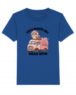 You make my head spin, Bufnita iubitoare roz Tricou mânecă scurtă  Copii Mini Creator