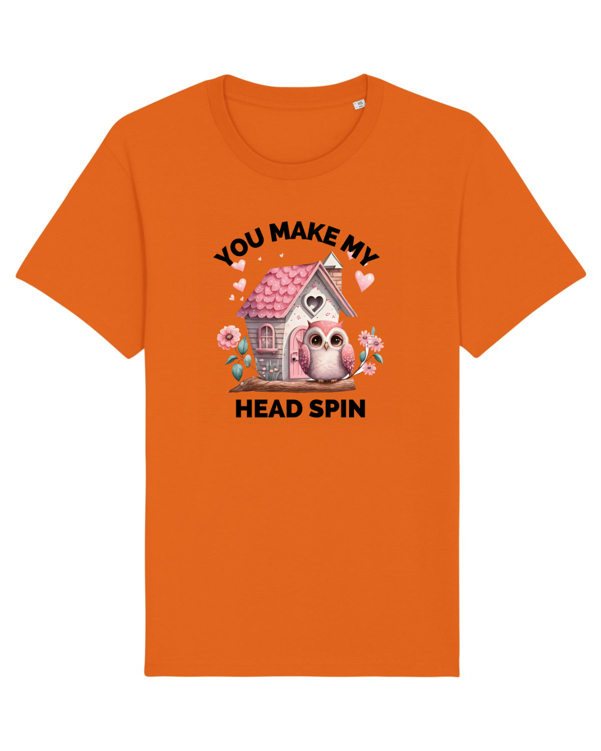 Tricou mânecă scurtă Unisex Rocker Bright Orange