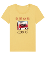 Muzica retro - Cel mai bun mix Tricou mânecă scurtă guler larg fitted Damă Expresser