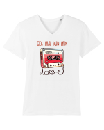 Muzica retro - Cel mai bun mix Tricou mânecă scurtă guler V Bărbat Presenter