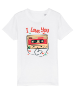 Muzica retro - I love you Tricou mânecă scurtă  Copii Mini Creator
