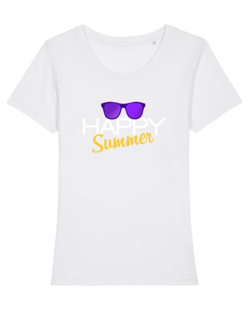 Happy summer White