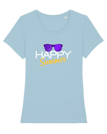 Happy summer Sky Blue