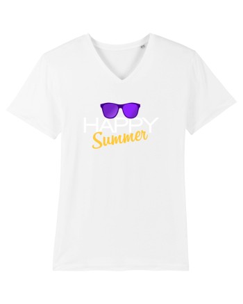 Happy summer White