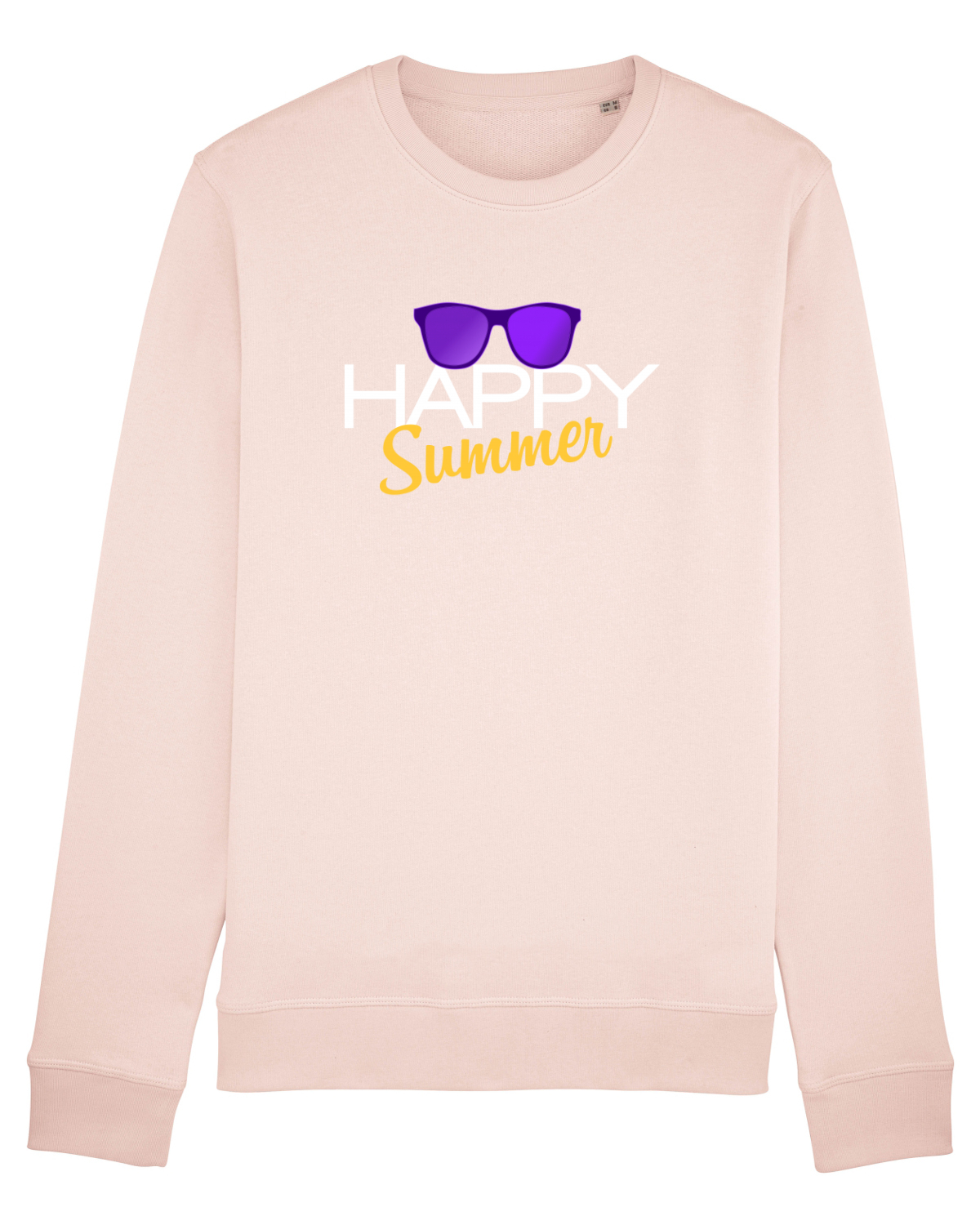 Bluză mânecă lungă Unisex Rise Candy Pink