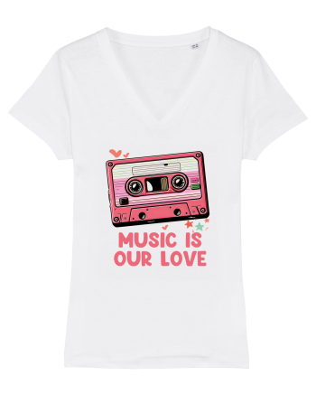 Muzica retro - Music is our love White