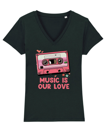 Muzica retro - Music is our love Black