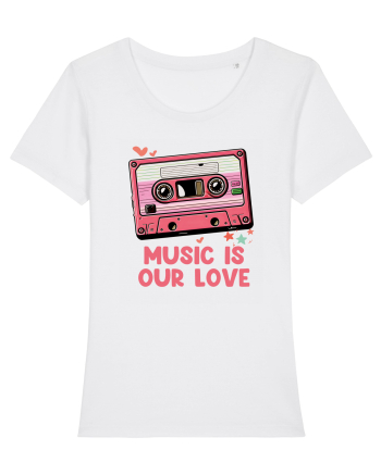 Muzica retro - Music is our love White
