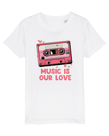 Muzica retro - Music is our love White