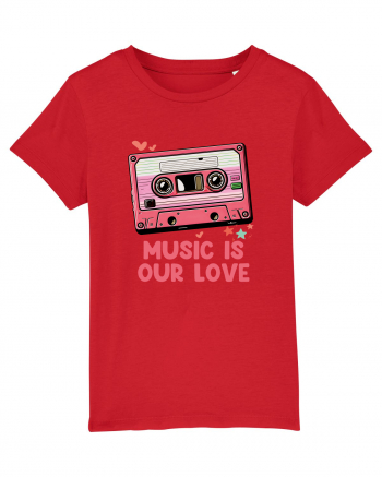 Muzica retro - Music is our love Red