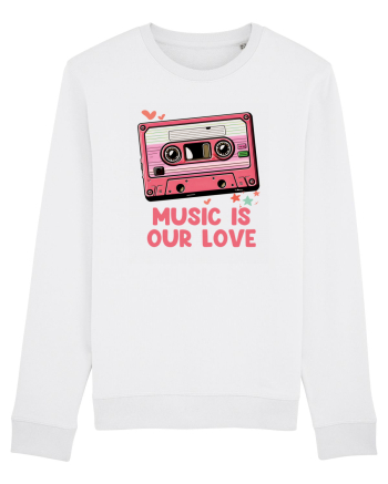 Muzica retro - Music is our love White