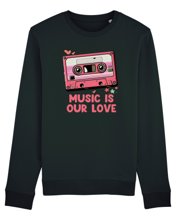 Muzica retro - Music is our love Black