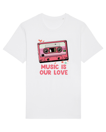 Muzica retro - Music is our love White