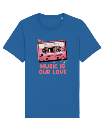 Muzica retro - Music is our love Royal Blue