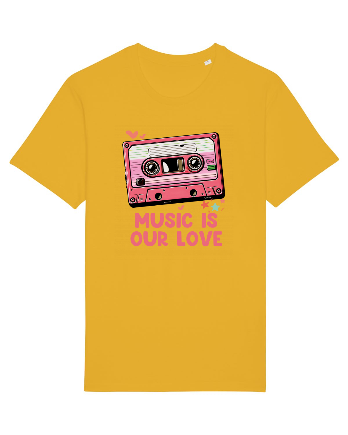 Tricou mânecă scurtă Unisex Rocker Spectra Yellow