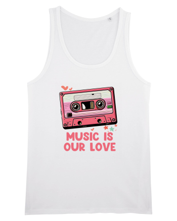 Muzica retro - Music is our love White