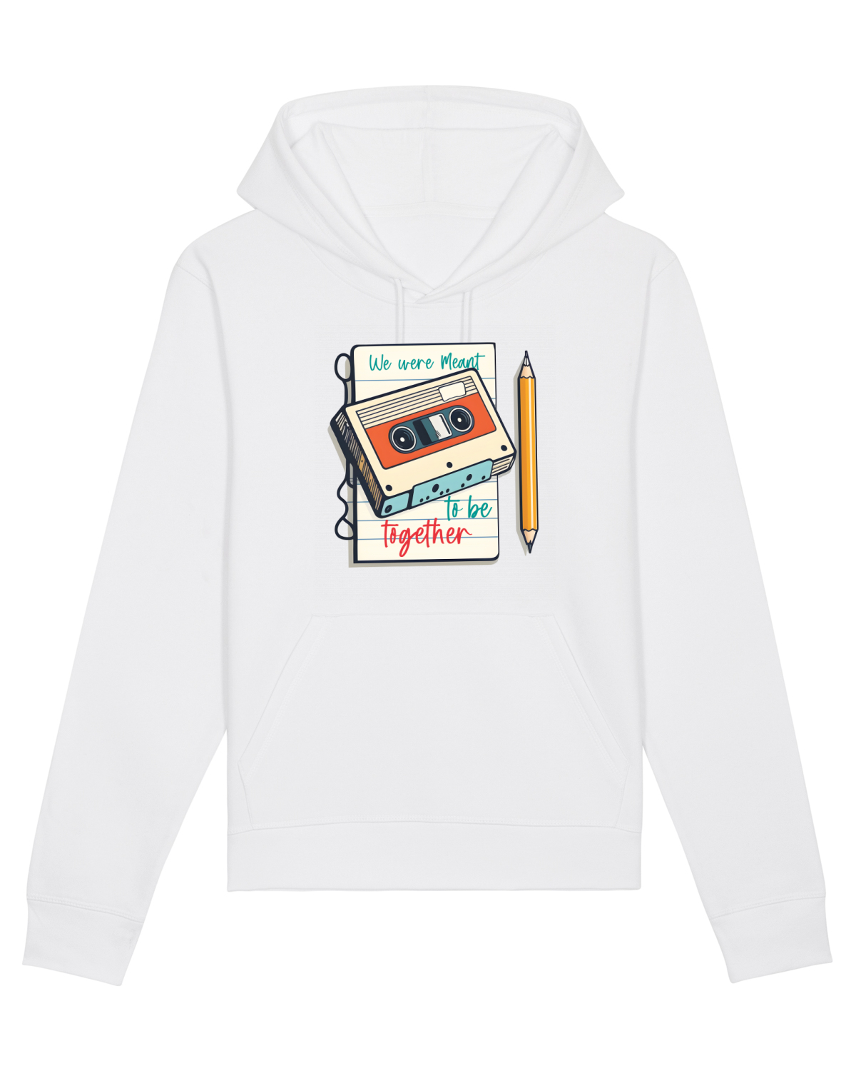 Hanorac Unisex Drummer White