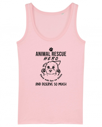 Animal rescue hero Cotton Pink