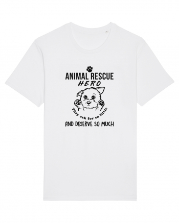 Animal rescue hero White