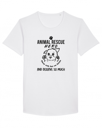 Animal rescue hero White