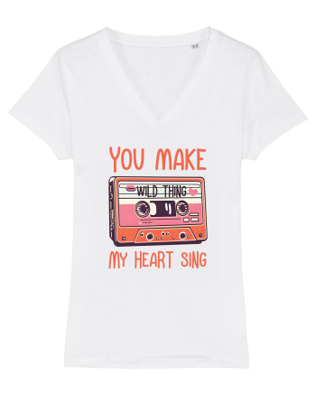 Muzica retro - You make my heart sing White