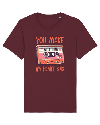 Muzica retro - You make my heart sing Burgundy