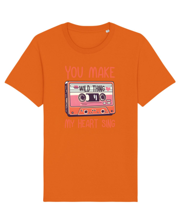 Muzica retro - You make my heart sing Bright Orange