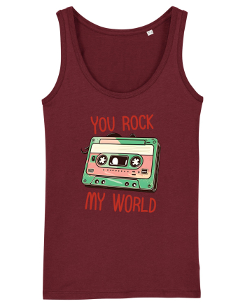 Muzica retro - You rock my world Burgundy