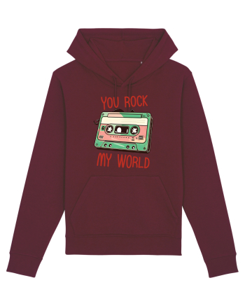 Muzica retro - You rock my world Burgundy