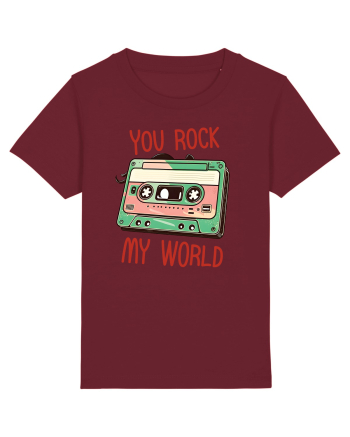 Muzica retro - You rock my world Burgundy