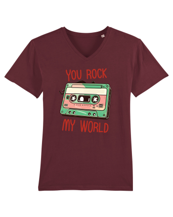 Muzica retro - You rock my world Burgundy