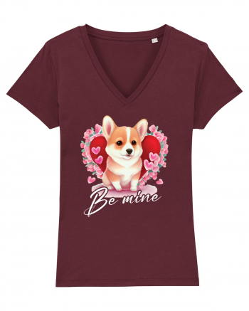 pentru îndrăgostiți - Be mine - Corgi Burgundy