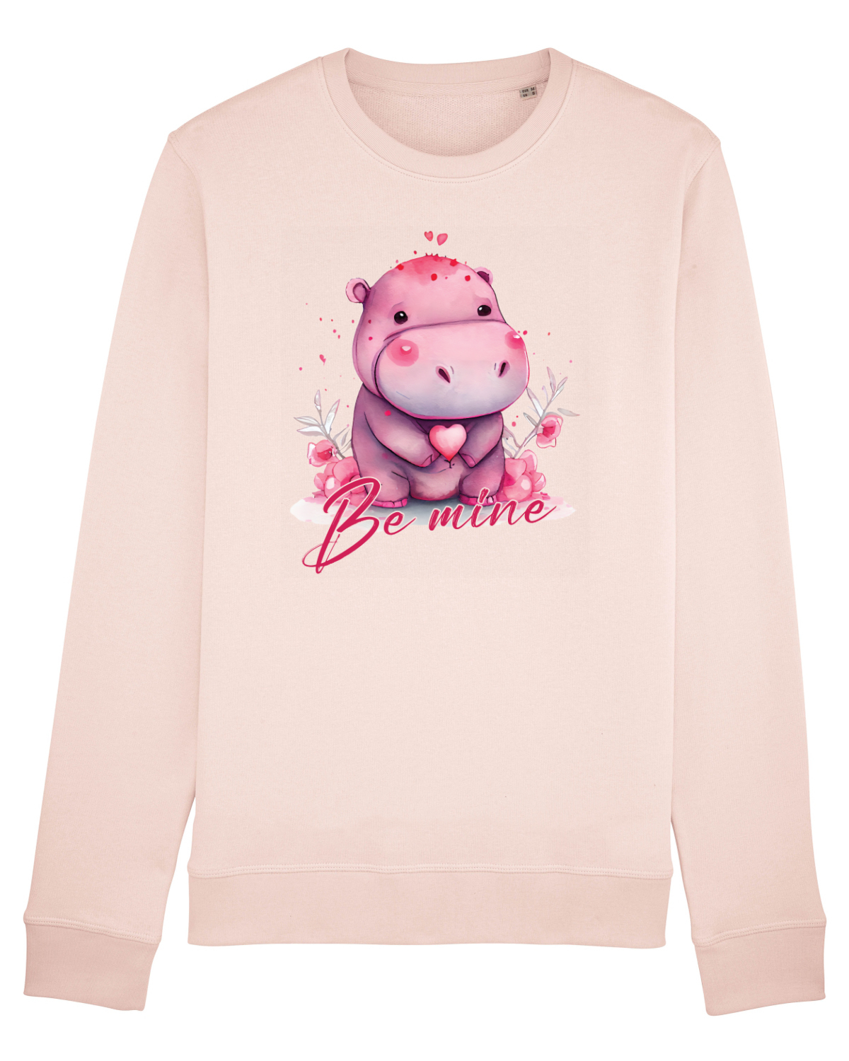 Bluză mânecă lungă Unisex Rise Candy Pink