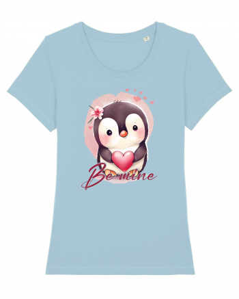 pentru îndrăgostiți - Be mine - Pinguin Sky Blue