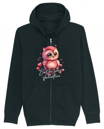 pentru îndrăgostiți - Owl be your Valentine Black