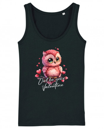 pentru îndrăgostiți - Owl be your Valentine Black