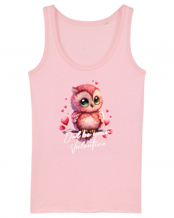 pentru îndrăgostiți - Owl be your Valentine Cotton Pink