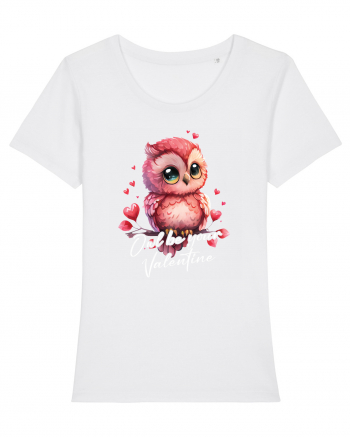 pentru îndrăgostiți - Owl be your Valentine White