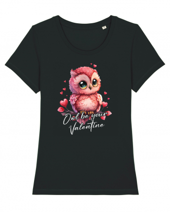 pentru îndrăgostiți - Owl be your Valentine Black