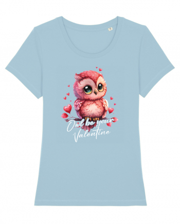 pentru îndrăgostiți - Owl be your Valentine Sky Blue