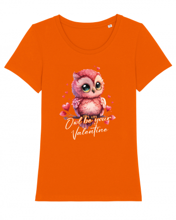 pentru îndrăgostiți - Owl be your Valentine Bright Orange