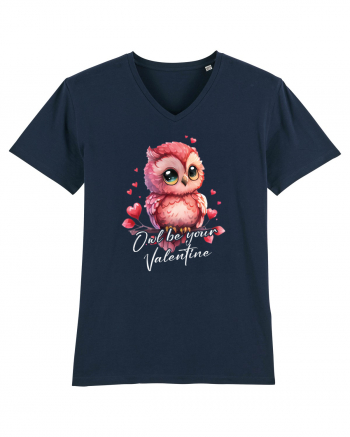 pentru îndrăgostiți - Owl be your Valentine French Navy