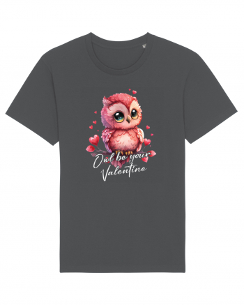 pentru îndrăgostiți - Owl be your Valentine Anthracite