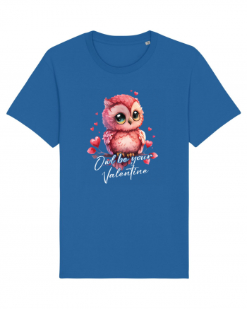 pentru îndrăgostiți - Owl be your Valentine Royal Blue