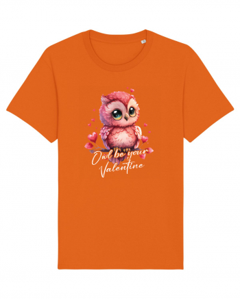 pentru îndrăgostiți - Owl be your Valentine Bright Orange